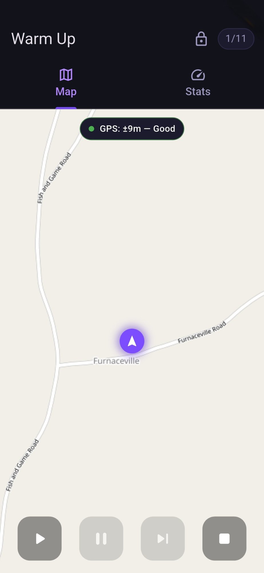 GPS map